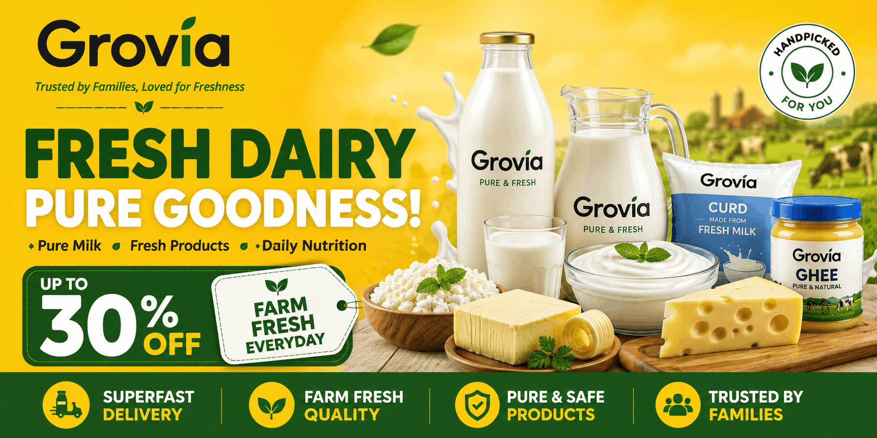 Grovia promotion