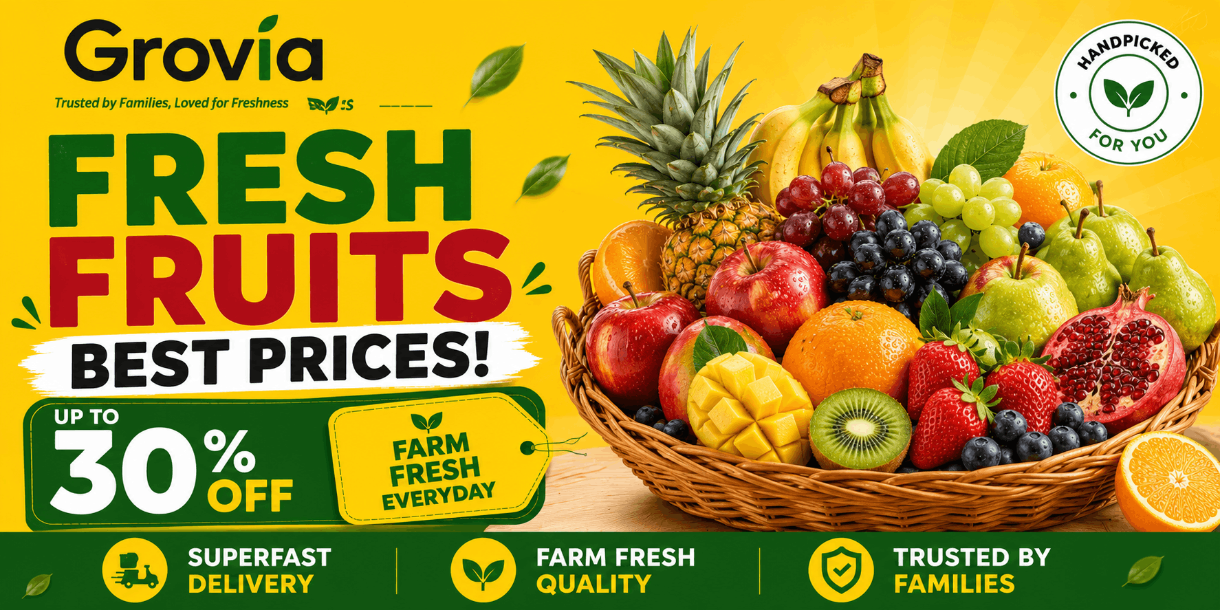 Grovia promotion